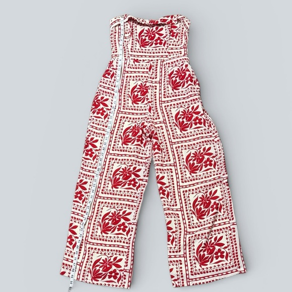 Thirty Thirty Women’s Red & White Halter Romper | Size Large | NWT - Picture 9 of 11